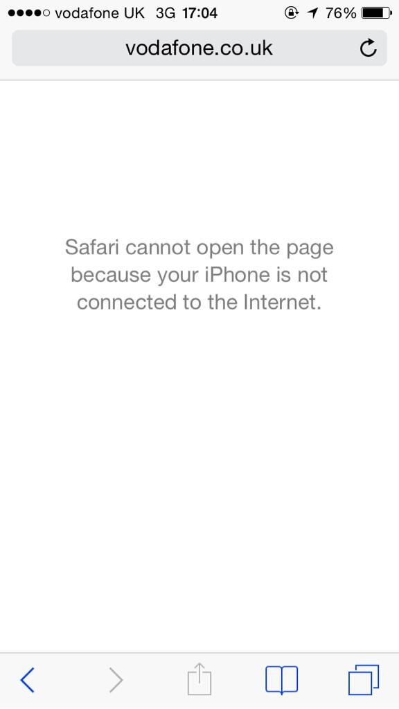 PuckOffMedia's tweet image. #vodafone @VodafoneUKhelp @VodafoneUK this is what I get when out and about. #crapnetwork