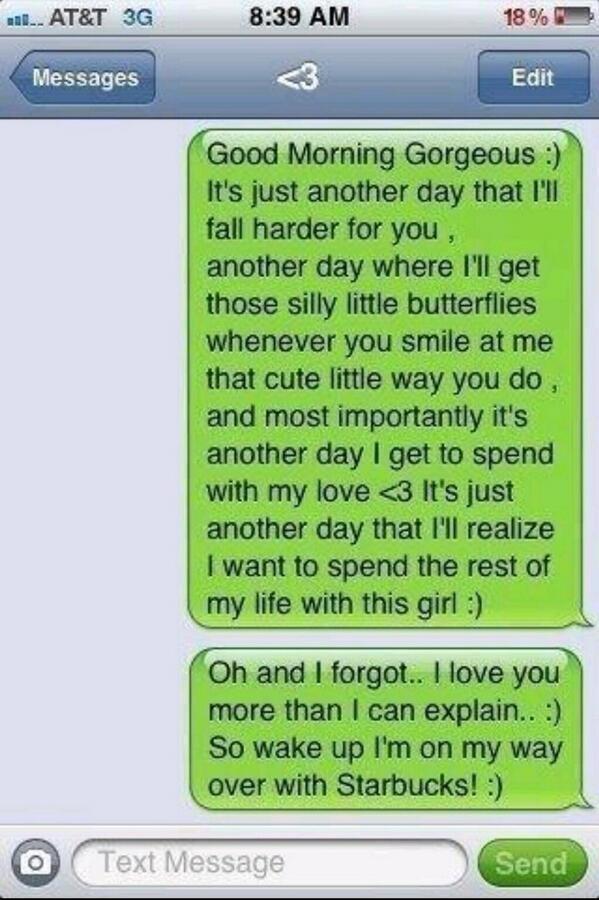 VellaDevil's tweet photo. Every girls want this kind of morning texts ♥ http://t.co/YyScNhAZhq