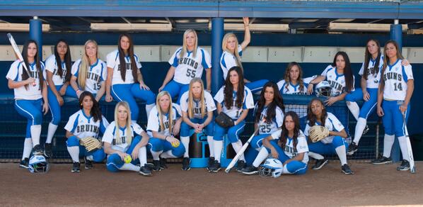 UCLASoftball's tweet photo. Who is ready to mess with this crew starting two weeks from today? http://t.co/MnkO2eGMdZ