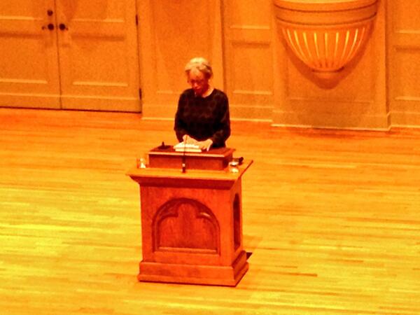 emma_vo's tweet photo. Providing audio for Elon's guest speaker tonight on racial prejudice-Patricia Williams http://t.co/KXQrH8mrMB