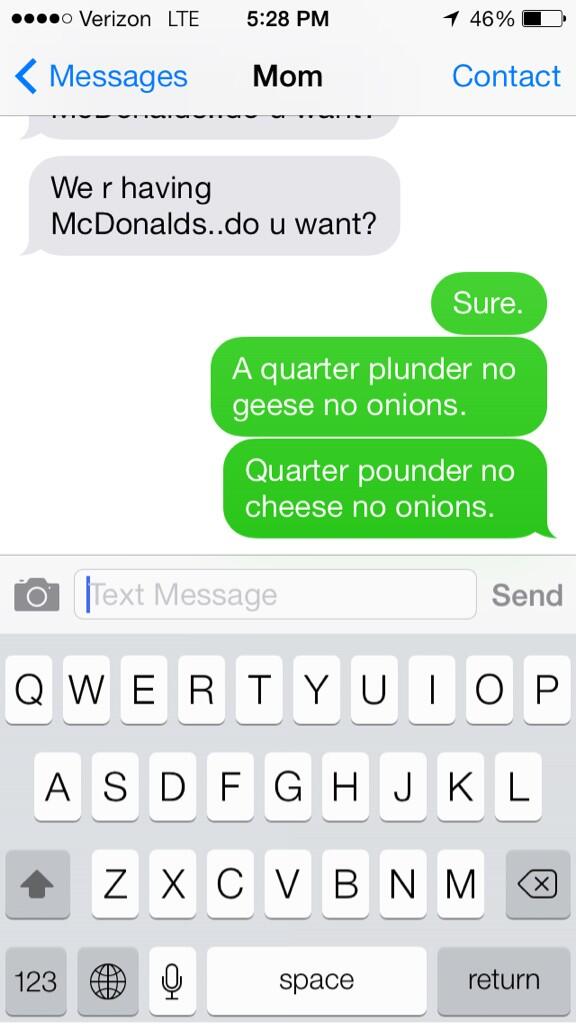 jaimefennema's tweet image. I hate when McDonalds puts geese on my burgers. #iphonefail