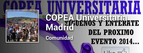 uaxparty's tweet photo. ME GUSTA en Facebook pagina oficial (COPEA Universitaria Madrid) y enterate de todo acerca de #COPEAMADRID2014 http://t.co/LQUVp66MB7