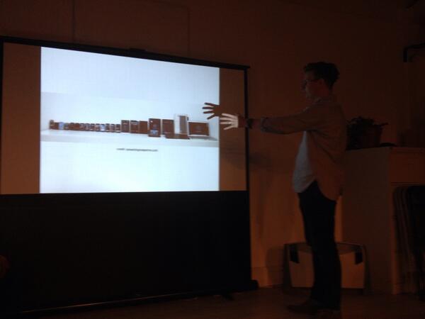 asyncjs's tweet photo. Mr @Mat_Methodik cheering for CSS at @asyncjs, rounding off the events at @L4RP (for this year, at least) http://t.co/WepN2Dtf0i