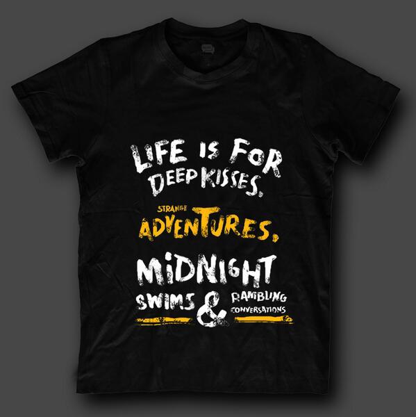QuoteApparels's tweet photo. What is life? http://t.co/CWPnWUfaEv