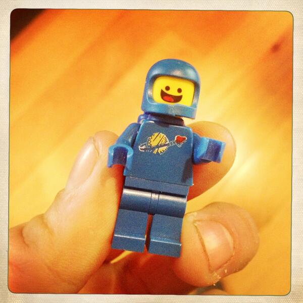 LEGO Movie Benny 1980 Something Space Guy Minifigure