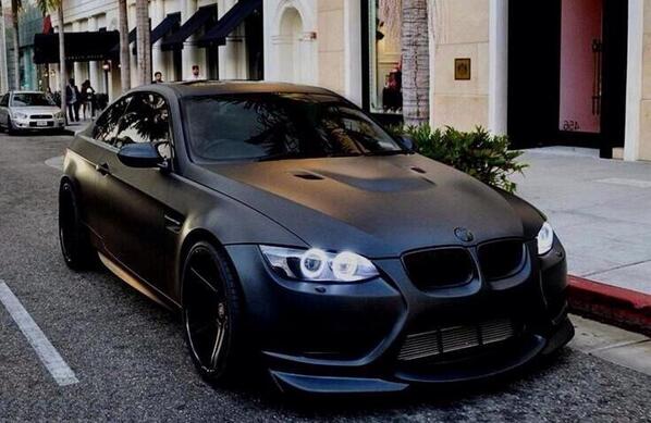 Matte black M3 😍