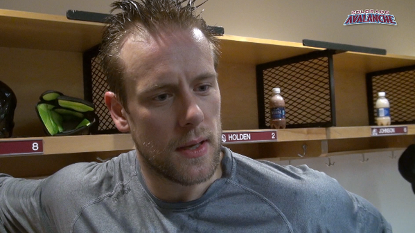 Avalanche's tweet photo. VIDEO: #AlexTanguay, #JanHejda and #CodyMcleod preview Friday #Panthers game: 
http://t.co/ajfAzFOtBl http://t.co/ojSaFL55TD