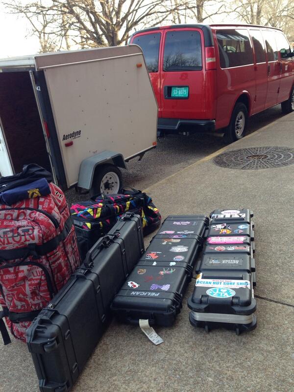 We are about to head out to the <a href="/MSURacers/">Murray State Racers Athletics</a> Rifle Invitational! #GoSkyhawks #SkyhawkNation