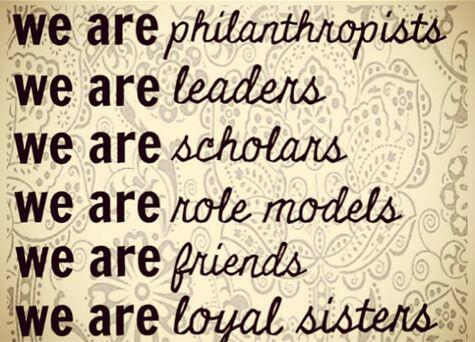 CU_Panhellenic's tweet photo. Who can you become with the help of your sisters? #ThoughtfulThursday http://t.co/tnJE7m68jf