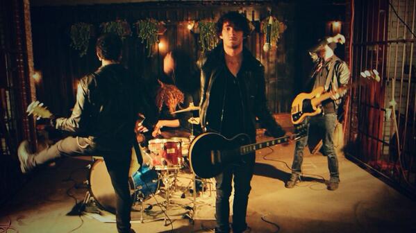 Bad_Romantics's tweet photo. More fun from last night's video shoot. Playing #silverlakelounge tonight at 10 come on out. #badromantics http://t.co/bqH6PH5zsa
