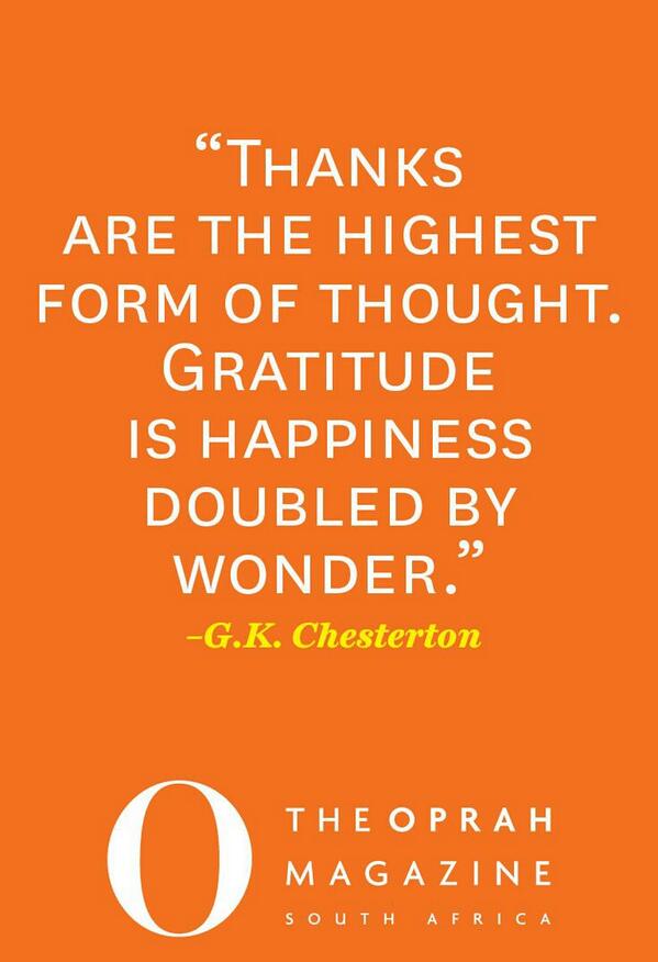 Always give thanks to everything, everyone and foremost to God! Happy Friday!