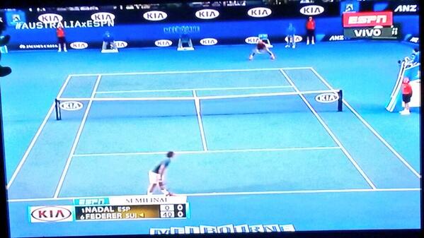 Vamos <a href="/rogerfederer/">Roger Federer</a> 
#AUSTRALIAxESPN