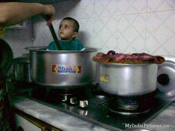 indictionary's tweet photo. Things indian people like: cooking with the new pots http://t.co/W6eqFvxotx