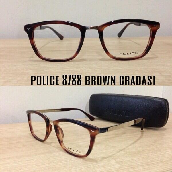 Dhanis Kacamata  on Twitter Police 8788 brown gradasi  IDR 