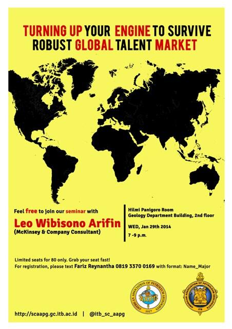 Join our upcoming seminar on Jan, 29th with Leo Wibisono A. (McKinsey&amp;Company Consultant). Grab your seat fast!