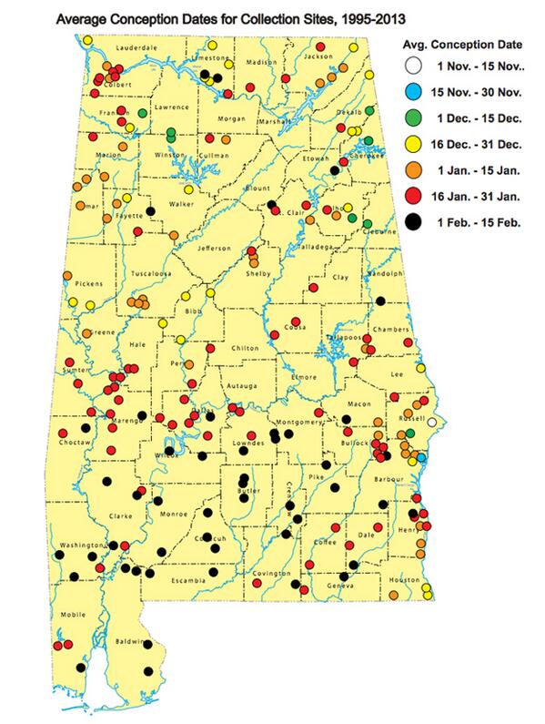 Deer Rut Chart 2018