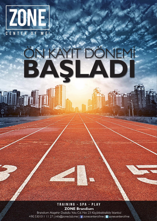 zonetrainingspa's tweet photo. Ataşehir'de kurallar değişiyor. ZONE Brandium ön kayıt dönemi başladı: 05300111127 http://t.co/gOuIuVSe8x
