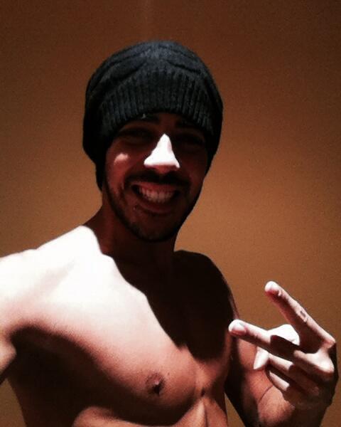 antomodello's tweet photo. Palestra fatta..! ✌️✌️😪 http://t.co/6GPqNXzQPR