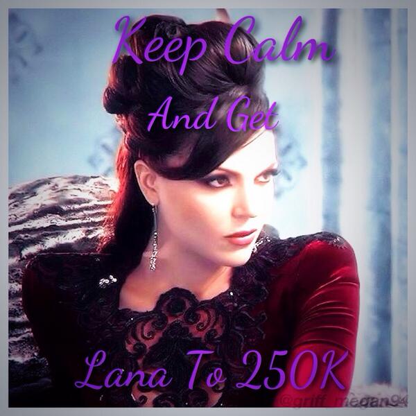 Let's get our Mama Regal to 250K!! #AskLana but also #ReportFakeAccounts #stopfakeaccounts @LanaParrilla