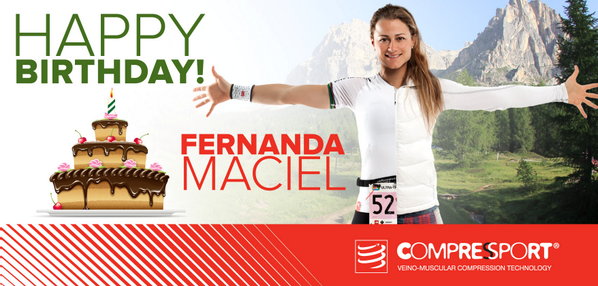 compressport's tweet photo. Happy Birthday FERNANDA @FerUltraTrail from the whole Compressport Team! Wishing you the best! @compressport_es http://t.co/MT4LonUIDA