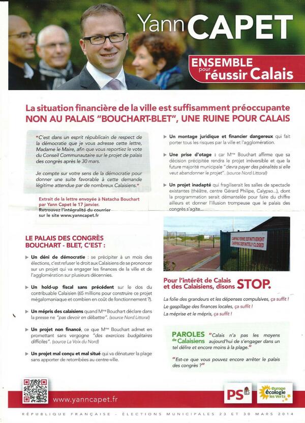 Yann_Capet's tweet photo. Non au Palais Bouchart- Blet, une ruine pour Calais ! https://t.co/oLLYbWNbYv  #RéussirCalais @PS_Calais @EELVCalais http://t.co/rRdPceOCYa