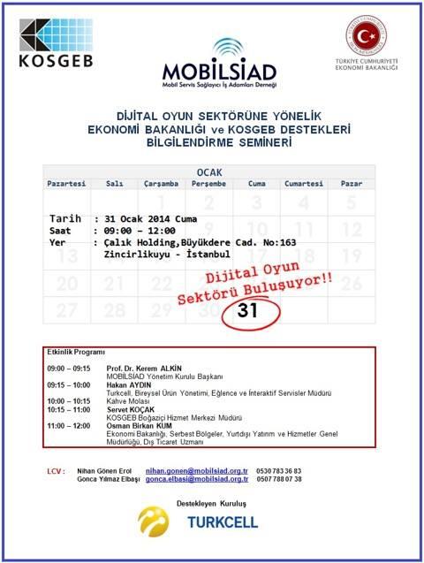 ser_karadag's tweet photo. Dijital Oyun Sektörüne Yönelik Ekonomi Bakanlığı ve KOSGEB Destekleri Bilgilendirme Semineri  @mobilsiad @Kosgeb http://t.co/IIyn1UuV5X