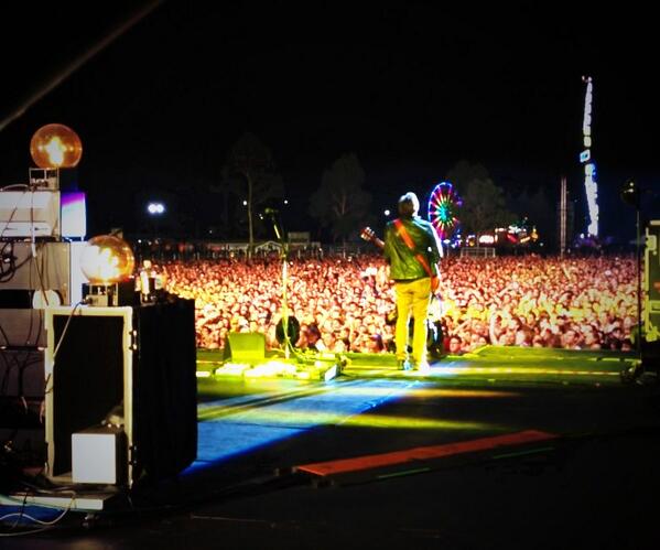 PearlJam's tweet photo. Thank you, @bigdayout Melbourne! #PJMelbourne #PJ14 http://t.co/zLF1zqiIfN