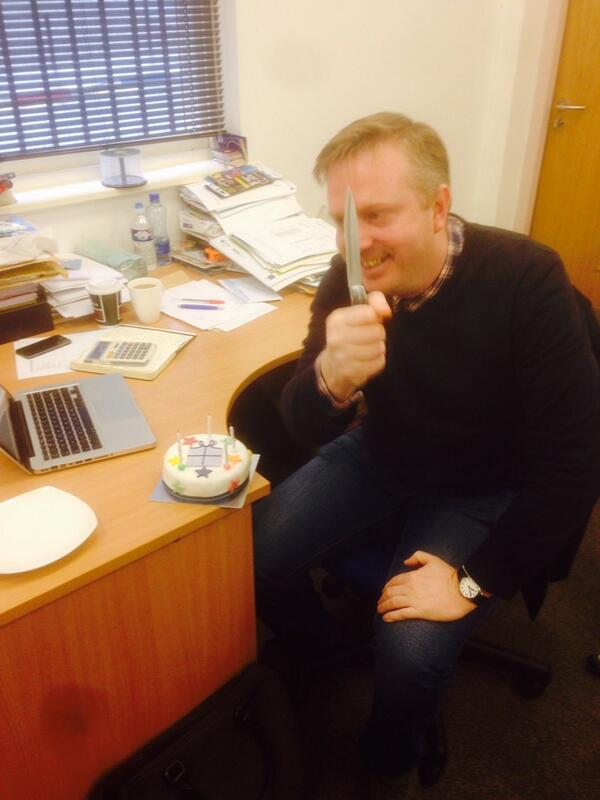 connor2nz's tweet image. So @iddictive isn't taking his birthday too well. Fun at the @culturetechfest office today. #not40