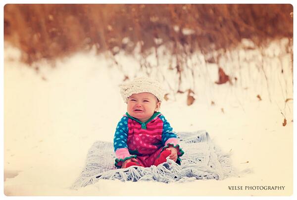 KrisTPritchard's tweet photo. How my daughter feels about the #arcticexpress coming our way #orangeroom http://t.co/B3G1QzvPDd