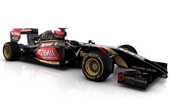 Alice_Holloway_'s tweet image. I think Lotus has got it aesthetically correct with the front nose #F1 #CarRelease #2014Releases