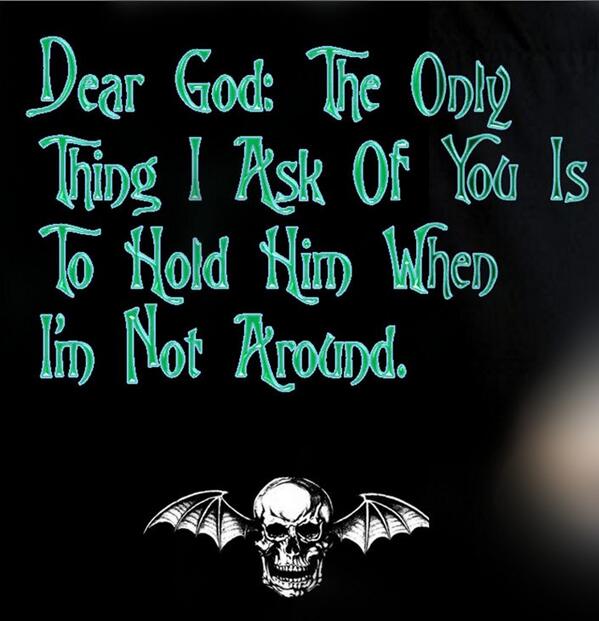 EchyDuka41's tweet photo. My pray :)
#A7X http://t.co/2pRYaeFM1f
