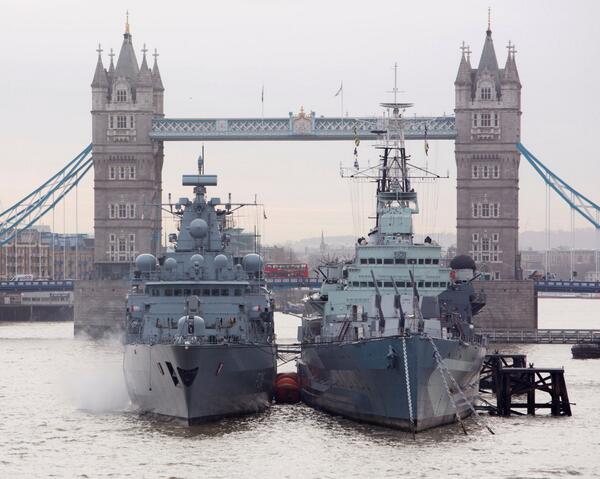 RoyalNavy's tweet photo. This weekend the City of London plays host to the German Navy vessel, FGS Schleswig-Holstein http://t.co/skmnNywCHg http://t.co/7O6IUqmqMT