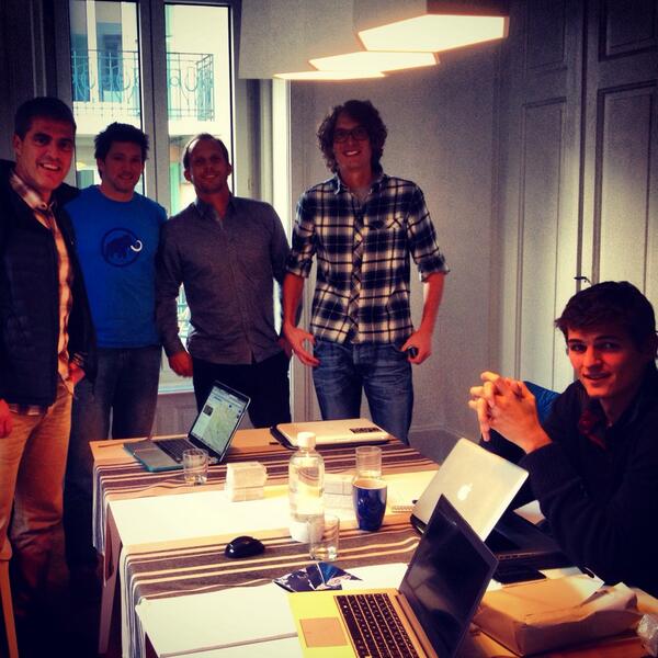 Soon public team meeting is finished