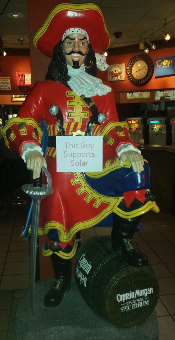 Got any solar in you? #GoSolar