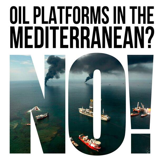 Sign the petition against the building of oil platforms in the Mediterranean sea #IbizaSaysNO bit.ly/Ibizasaysno