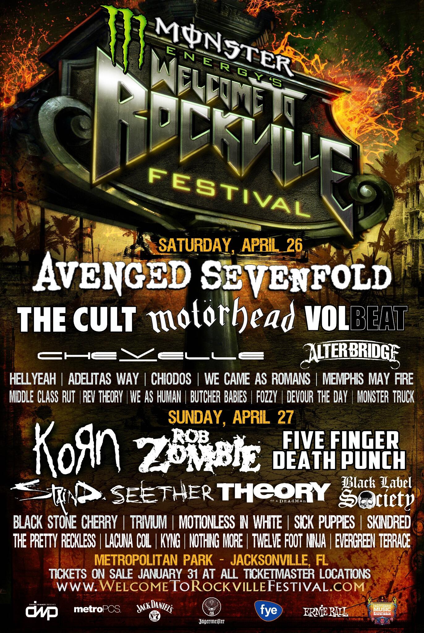 Avenged Sevenfold 2015
