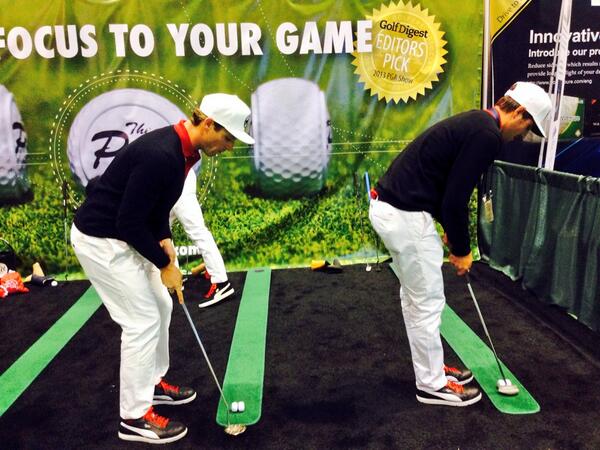 ThePillGolf's tweet image. It's a #twopilldrill faceoff between our boys #pgashow