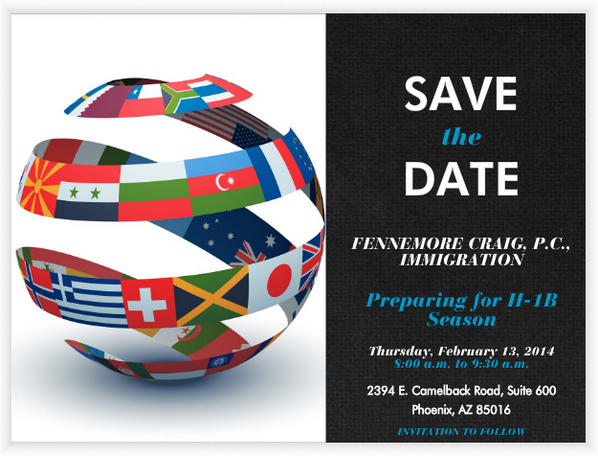 fcimmigration's tweet photo. Save the date
#PreparingforH-1BSeminar http://t.co/2QEMY0hfrQ