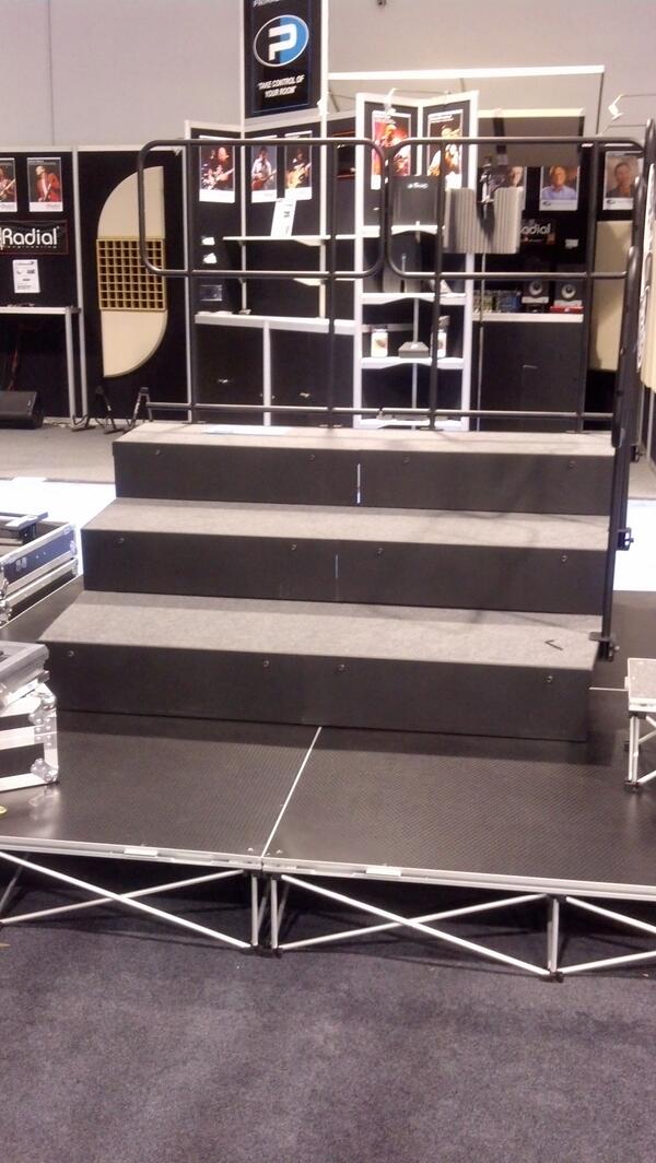 intellistage's tweet image. Choral Risers brought to you by Staging101 perfect for #schools

#NAMM Hall A Booth 6958