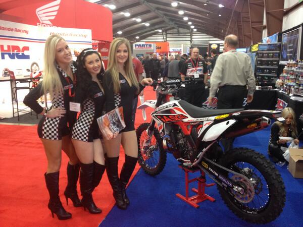 Made it to the Vancouver motorcycle show