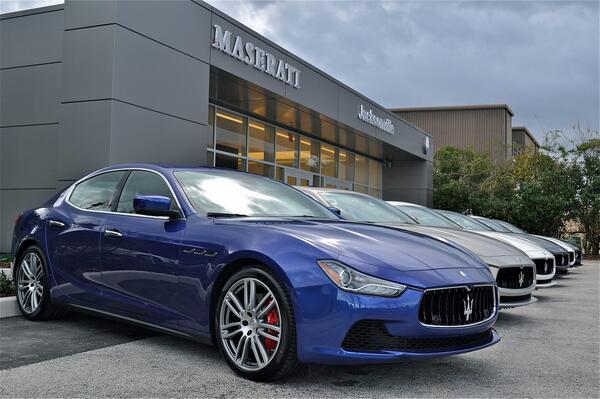 Maserati_HQ's tweet photo. Choose your colour. 
#MaseratiGhibli at @Maserati_Jax - http://t.co/obaNdCTV2z
