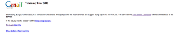 MistaGraham's tweet image. OMG, #Gmail, you make me so upset...#ServerError