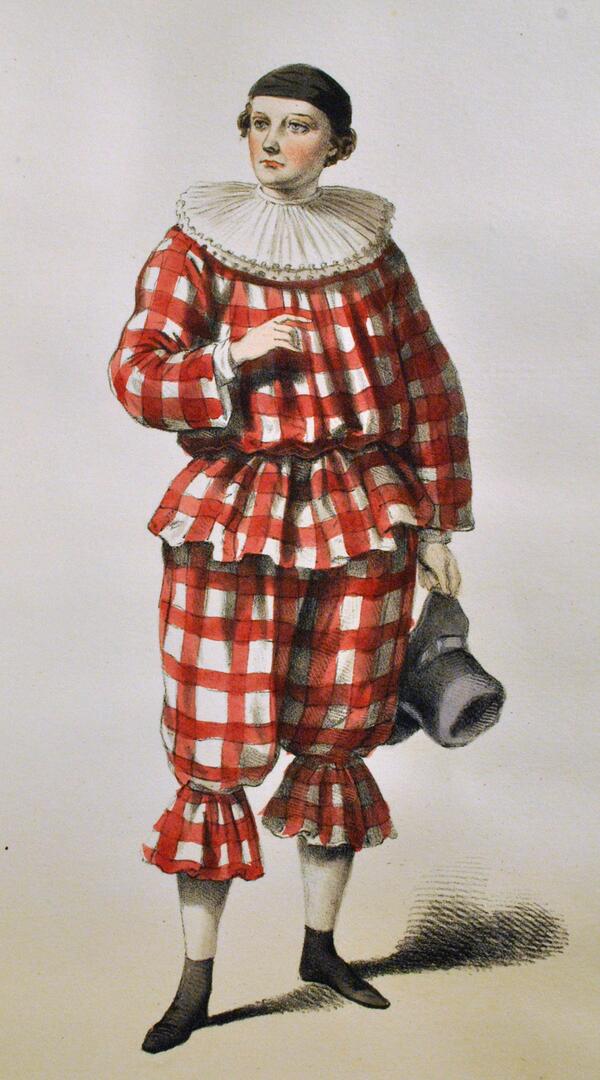 ClownPix's tweet photo. Rare Portrait of first US President, George Washington, having fun at home, 1774 http://t.co/B420Vo8aWM