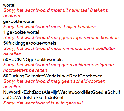 OhSarcasme's tweet image. als ik een wachtwoord moet kiezen: