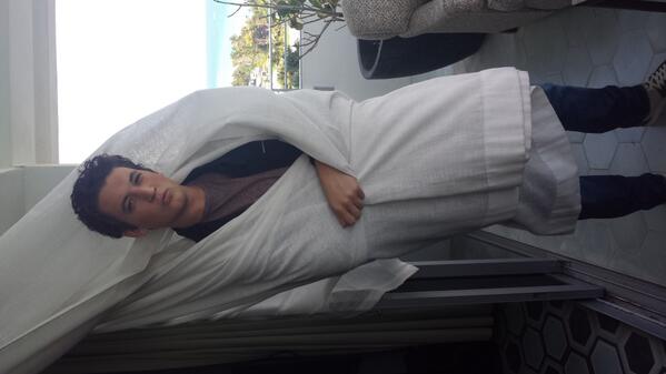 people's tweet photo. Miles gets lonely on press tours. #awkwardtakeover" @Miles_Teller http://t.co/MJFfXj9ugD