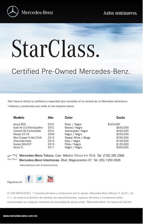 StarHausCPO's tweet photo. Buena tarde! Ya vieron algunas de nuestras ofertas? @MB_StarHaus @pserdio aprovechen que están volando! http://t.co/ScCi7eAWbE