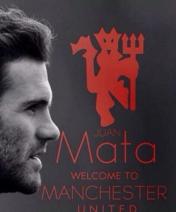 hardadisigit's tweet photo. Can't wait your magic. Welcome to @ManUtd @juanmata10 . Thank Mou :)) http://t.co/3jDE5MOolw