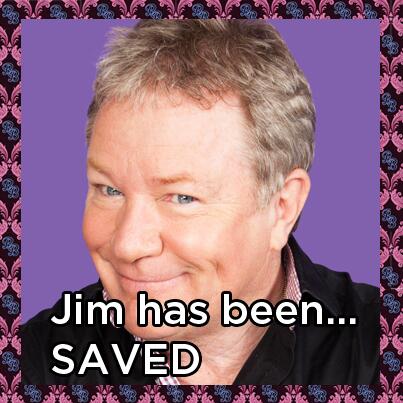 bbuk's tweet image. Jim has been saved! RT if you agree with these voters. #CBB