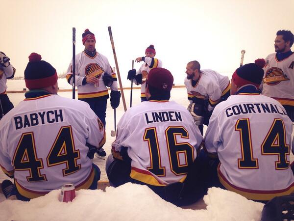 MakeHockey's tweet image. Legends. @VanCanucks