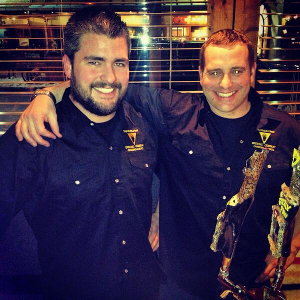 Aaron and Darren rockin' Banffs Bug Taste at The Maple Leaf